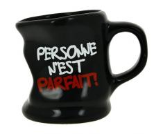 Promobo - Mug Tasse à Café Froissé Design Fun Mot Personne Noir