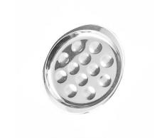 LANGING 1 Pc Plat de Cuisson Facile à Nettoyer Assiette Inoxydable Escargot