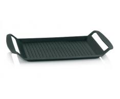 Kela 11564 grill plat viande et lÃ©gumes, fonte daluminium compatible induction, 30 x 24 cm, Kerros