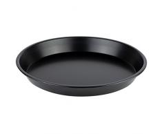 Grizzly Plat à Pizza Profond - Plateau à tarte antiadhésif - 30 cm - Plaque de cuisson - Rond