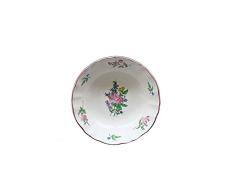Faïencerie de Niderviller ~ Assiette Calotte Réverbère Fin faïence - Lot de 4