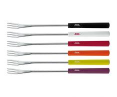 Spring 2890260606 Basic Lot de 6 fourchettes Ã Fondue Multicolore