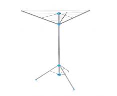 Minky Séchoir à Linge sur Pied pour extérieur/intérieur Gris