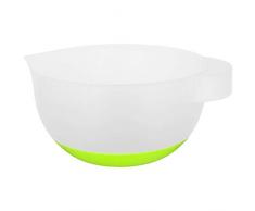 Promobo - Bol Patissier Mélangeur Cul de Poule Design Fluo 2 L Vert