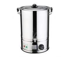 HYKJ Eau Chaude électrique en Acier Inoxydable Seau à Eau Chaude de Grande capacité Isolation de Chauffage Chaud Eau Chaude Soupe à la Vapeur Seau bouillant