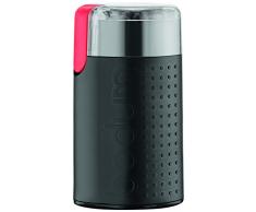Bodum - 11160-01EURO-3 - BISTRO - Moulin à Café Electrique à Lamelles - Noir - 150 W