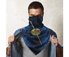 BHTDIWUWL Martini Olive Coupe-vent pour le visage, la bouche, la cagoule