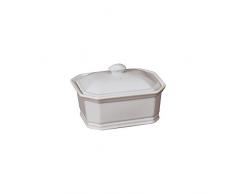 GIRARD 5235 Terrine Rectangulaire Avec Couvercle, Blanc