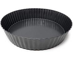 Cake - Moule à Tarte/Moule à Quiche - Fond Amovible - Revêtement Antiadhésif - Ø 32 cm