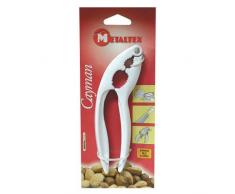 Metaltex Cayman – Casse-noix et fruits en aluminium époxy