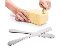 Couteaux à Beurre Pastel-Épandeur de Beurre en Acier Inoxydable - Beurre Dur à Froid Facile à épandre (B)