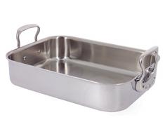 DE BUYER -3727.35 -plat a rotir affinity trimetal 35x25cm