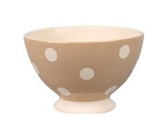 Déjeuner sur lherbe DH012002 Bol, Faïence, Ficelle, 14,5 x 14,5 x 9,5 cm