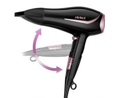 Sèche Cheveux Pliable Ionique Professionnel de Voyage 1800-2200W avec 3 Températures et 2 Vitesses et 1 Concentrateur ELEHOT