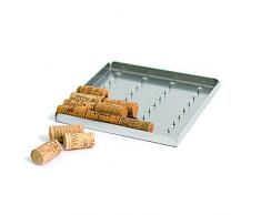 Balvi Collectionnez Vos Moments avec Le Dessous-de-Plat Bakus Unique et personnalisé avec Les Bouchons de Vos Bouteilles préférées Bouchons Non Inclus INOX