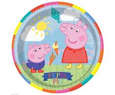 Comogiochi - Assiette 23 cm Peppa Pig, multicolore, 5CG236088