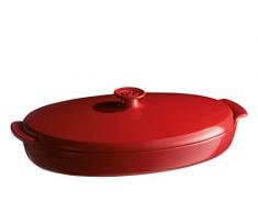 Emile Henry Eh349543 Papillote CÃ©ramique Rouge Grand Cru 41 X 24 X 10,5 cm