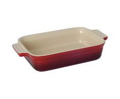 Le Creuset, Plat Rectangulaire en CÃ©ramique, 18 x 13 cm, Pour 2 Portions, Cerise