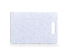 Zeller Planche à découper en Plastique, Plastique, Gris Clair, ca. 30 x 20 cm