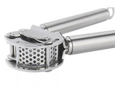 RÃSLE 12895 Presse-ail racloir, 18/10, 20Â cm, Grille Pliable, Acier Inoxydable, Argent, 20 x 3,5 x 5,5 cm