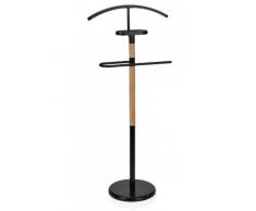 Andrea AX15090 House-Valet de Nuit Noir 46,5 X 28,5 X 113,5 cm