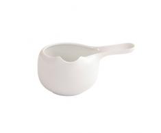 ARCTIC Vitrified Set Saucière en Porcelaine, Mayonnaise, Blanc