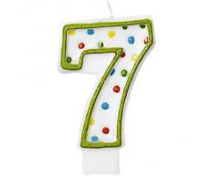 amscan Bougie Chiffre 7