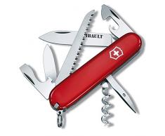 Victorinox Couteau Suisse Camper 13 Fonctions - Rouge - personnalisé dun prénom