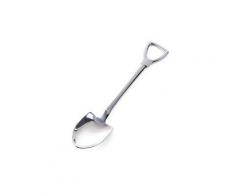 CAOLATOR Cuillères en Acier Inoxydable Mini Cuillère Dagitation Pelle Pointu Spoon Ustensiles Cuillère pour leau, Thé, Lait, Café, Dessert, Boisson, Milk Shake,Moka,Soupe Argent