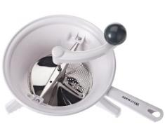 Westmark 11962260 Moulin à légumes, Plastique, Argent, 35,5 cm