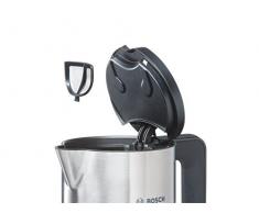 Bosch TWK8611P Styline Bouilloire 2400 W, 1,5 L, Blanc/Anthracite
