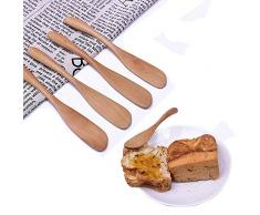 Fellibay couteaux à beurre Fromage Dissipateur thermique Restaurant Grade Spatule cuisson Lot de 5