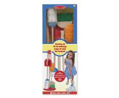 Melissa & Doug - 18600 - Kit De Nettoyage : Époussette, Balaye, Passe La Serpillère !