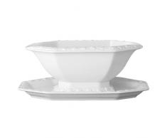 Rosenthal 10430-800001-11620 Saucière, Porcelaine, Blanc, 20,9 x 21 x 10,1 cm