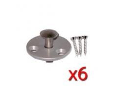 PISCINE CENTER OCLAIR Option Piton Douille collerette pour Plage Bois x6