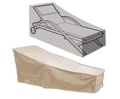 HONCENMAX Housse Chaise Longue - Couverture Bain de Soleil - Housse de Protection Imperméable Chaise Longue de Jardin Couverture de Meubles (82L x 30W x 31H)
