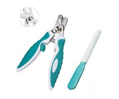 frdzsw Coupe-Griffes pour Chiens et Chats,Tondeuse à Ongles avec Lime à Ongles Ensemble, Pince coupante Professionnelle pour pour Les Petits, Moyens et Grands Chiens, Chats