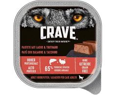 CRAVE Premium Pâte pour Chien – Nourriture Humide pour Adulte sans céréales dans la gamelle