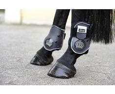 HKM 548869 Glööckler by Protège-boulets – Silver Crown de by Glööckler, Pur Sang/Demi-Sang Noir/Argent