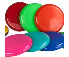 SchwabMarken 10 Frisbee Disc/frisbees/disques à Lancer de Couleurs Mixtes - ne Convient Pas comme Frisbee pour Chien !