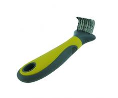 YOUJIA Peigne Démêlant, Râteau de Démêlage Deshedding Toilettage pour Chien et Chat (Jaune)