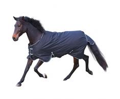 Kerbl 326129 RugBe 200 Couverture d’Hiver pour Cheval Noir 145 cm
