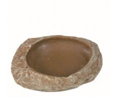 TRIXIE Récipient à Eau ou Nourriture décoratif en Pierre pour Reptiles