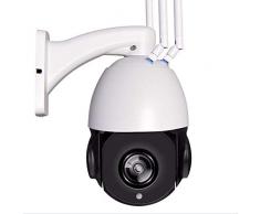 NNFK Caméra de sécurité extérieure, 4G caméra HD 1080P téléphone Mobile étanche extérieur à Distance avec Slot TF/Carte SIM pour étang verger de Jardin, Allée Pathway,4gmodels