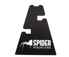 SPIDER SLACKLINE 16061 - Support 3 Hauteurs Slackline 30-50 - 70 cm - 1x Support en Bois - Accessoires Slackline en Bois, Ancrage Mural ou au Sol, Intérieur ou Extérieur - Fabriqué en Italie