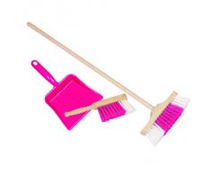 Toys Pure - 2041926 - Outillage De Jardin Pour Enfants - Pelle Et Balai En Rose