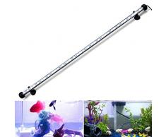 DOCEAN Lampe Tube Submersible pour Aquarium, LED Lampe étanche Lumière Blanche Eclairage Aquarium LED (78cm 9,8W)