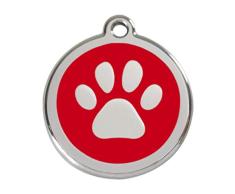 Red Dingo Médaille pour Chien Rouge Patte 38 mm