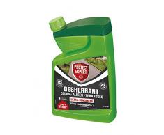 PROTECT EXPERT PROCOURB800 Désherbant Grandes Cours, Allées Ultra Concentre 800 ML Agit par Contact Et Permet Déliminer Les Principales Mauvaises Herbes Et Mousses,
