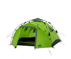 Qeedo Quick Pine 3 Tente de Camping 3 Personnes (Quick Up System) - Vert